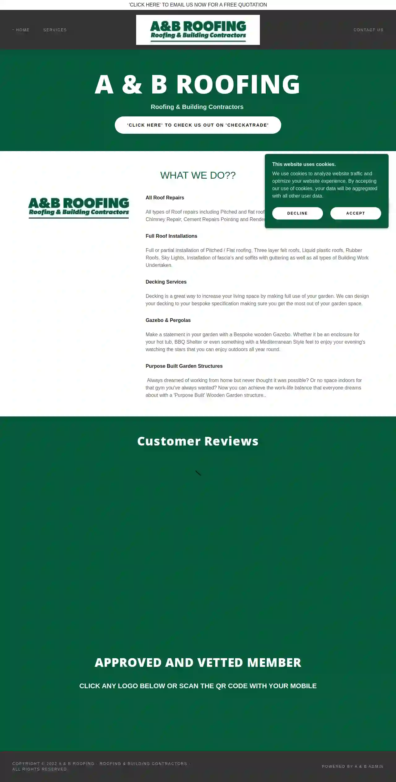 A & B Roofing - Roofing & Building Contractors