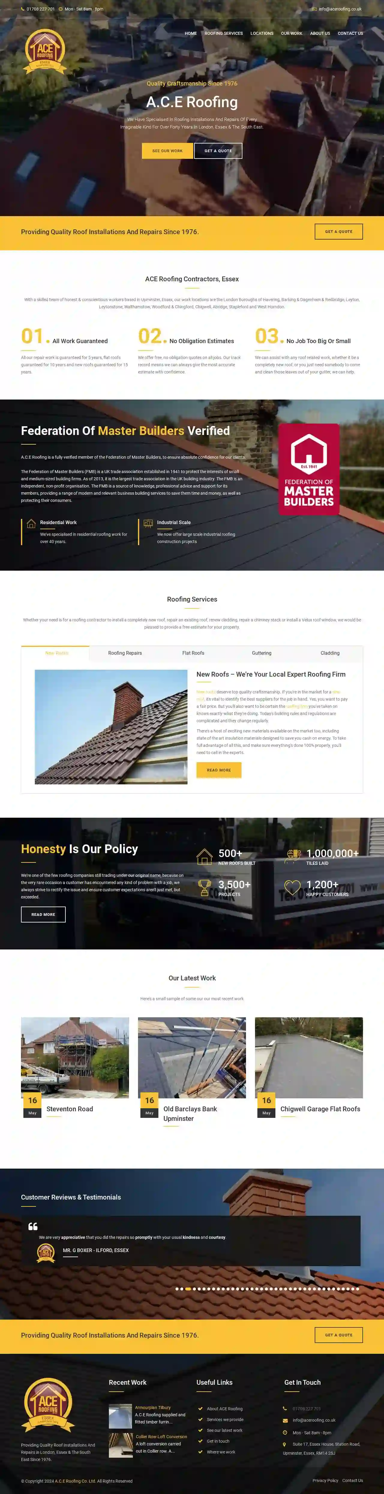 A.C.E. Roofing Co. Ltd