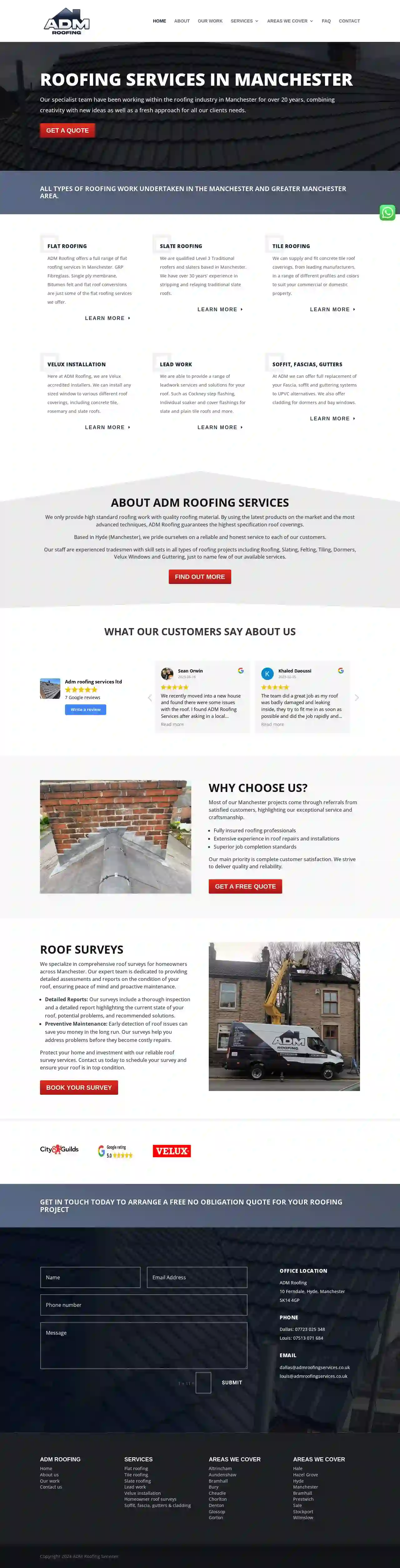 Adm roofing services ltd