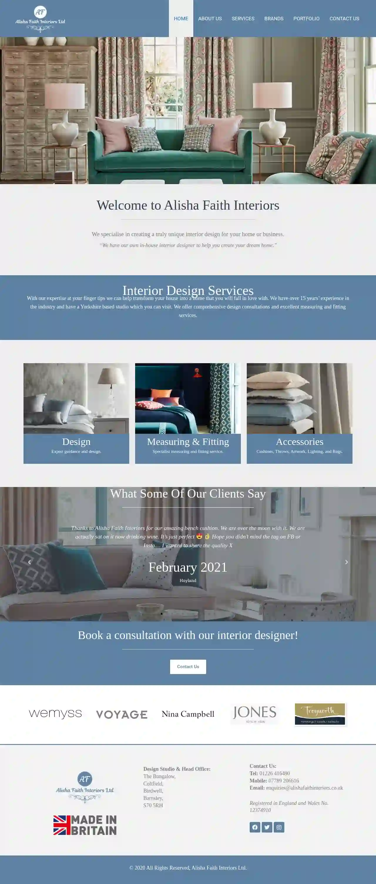 Alisha Faith Interiors Ltd