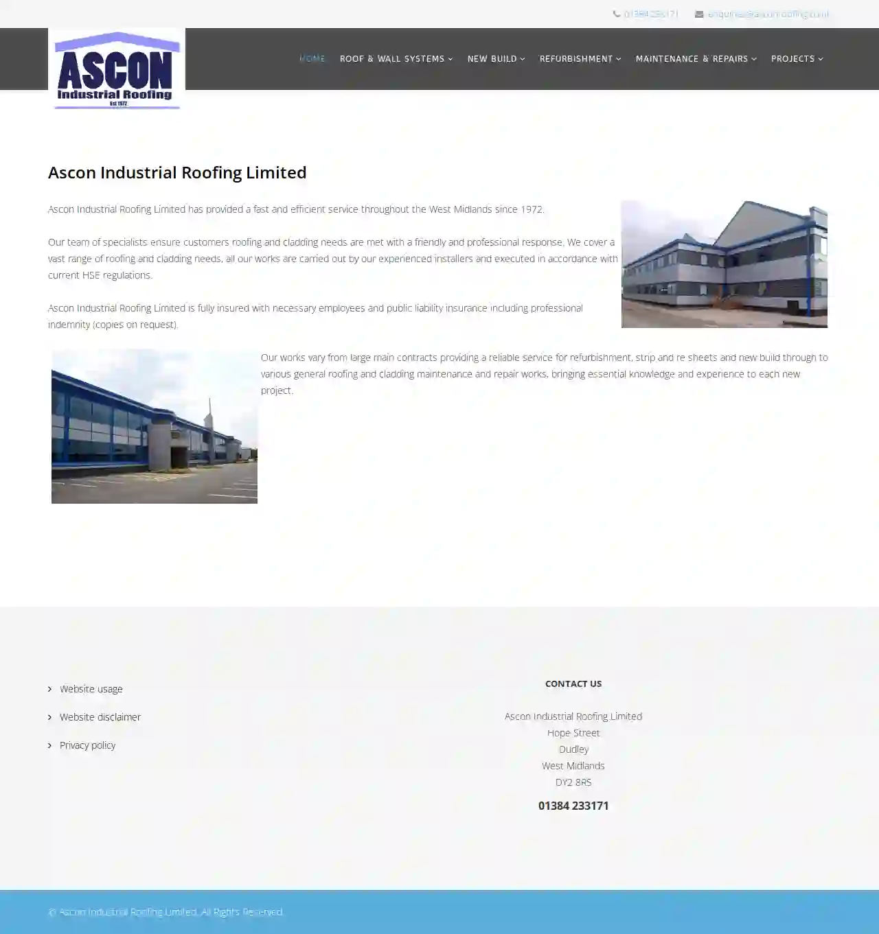 Ascon Industrial Roofing Ltd