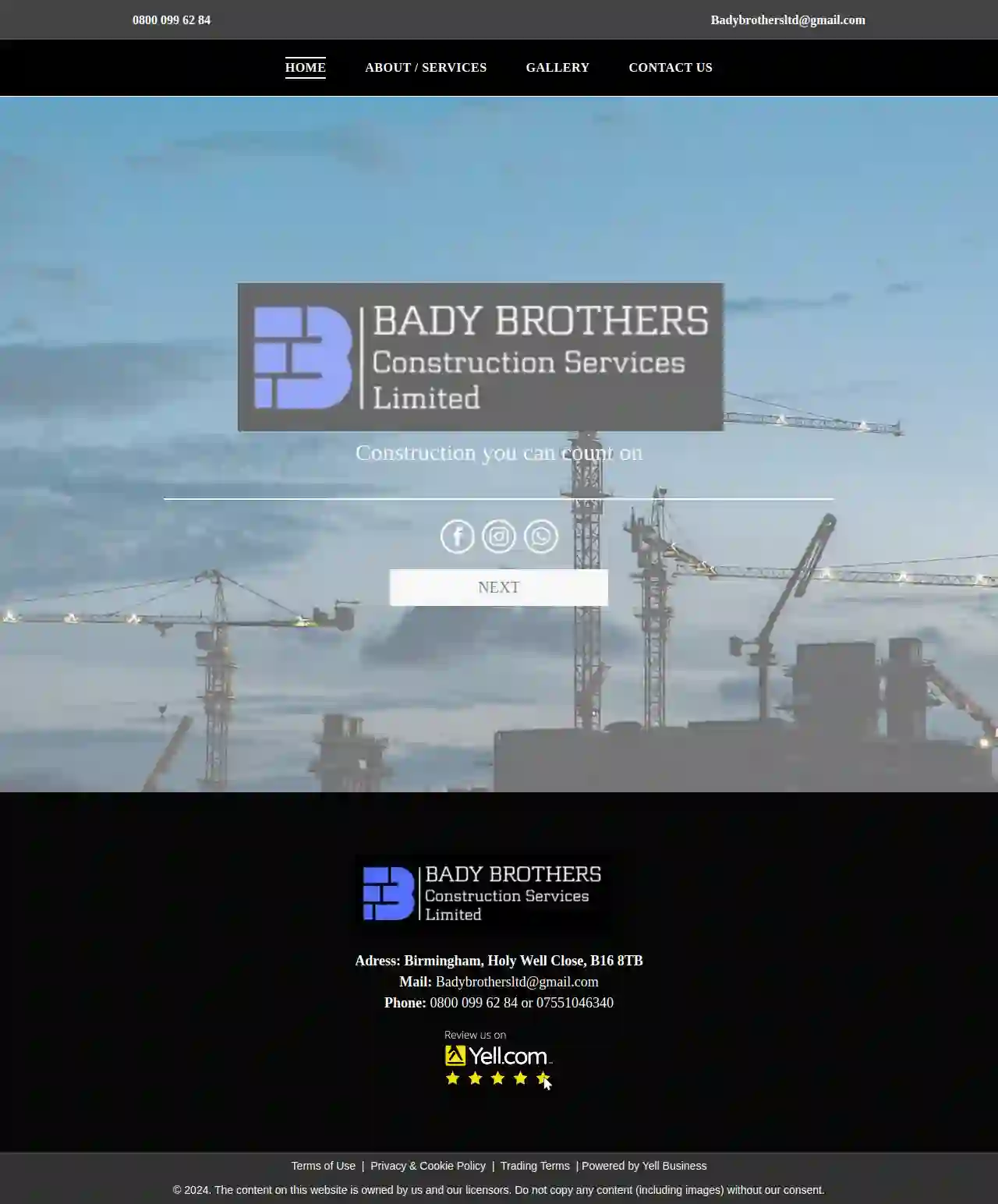 Bady brothers construction Services Ltd