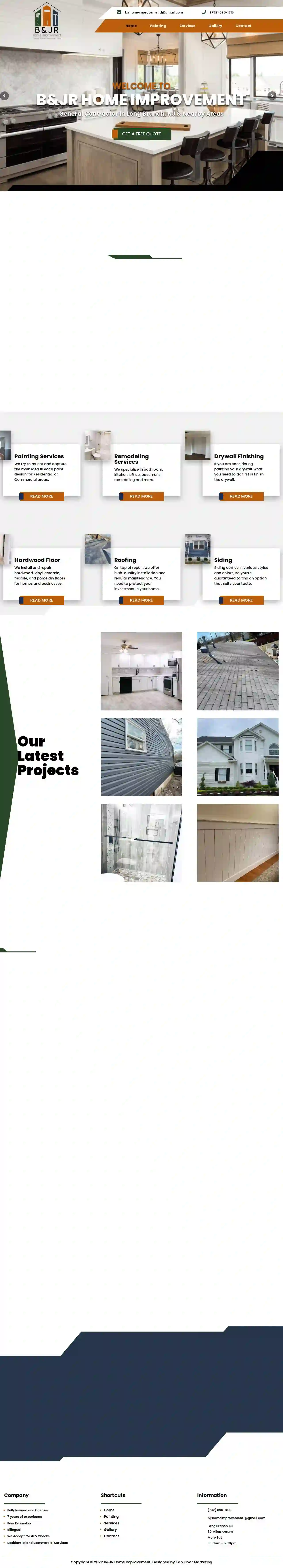 B&JR Home Improvement - bathroom remodeling in Long Branch, NJ - kitchen remodeling in Long Branch, NJ -