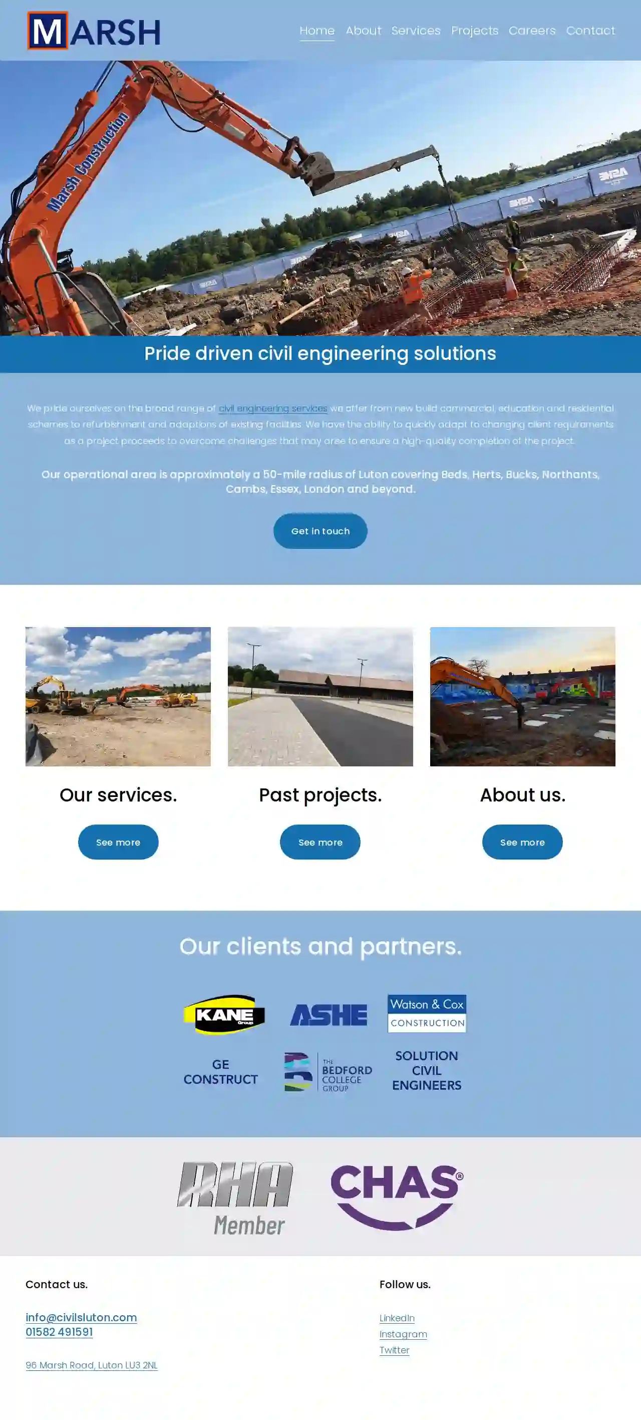 Marsh Construction (Luton) Ltd