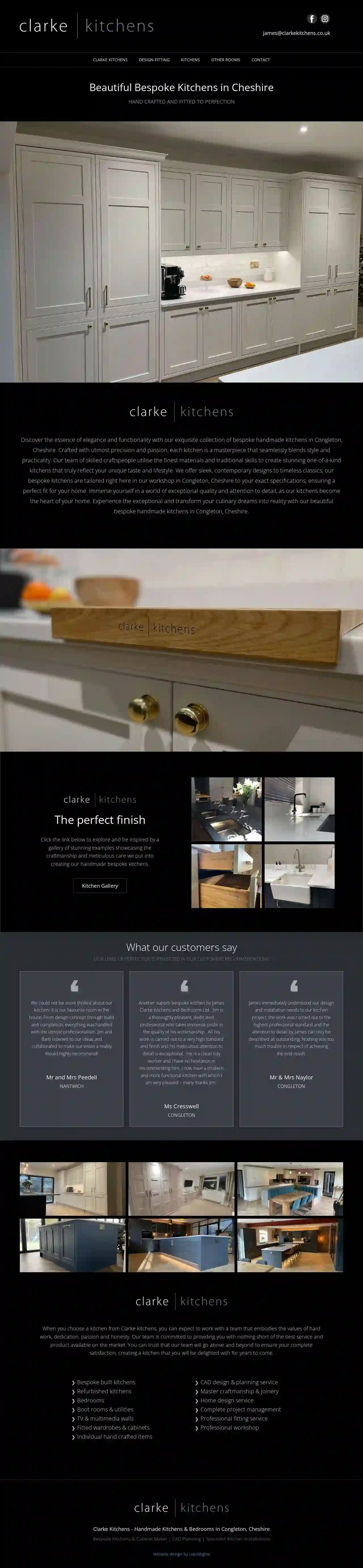 Clarke kitchens and bedrooms ltd