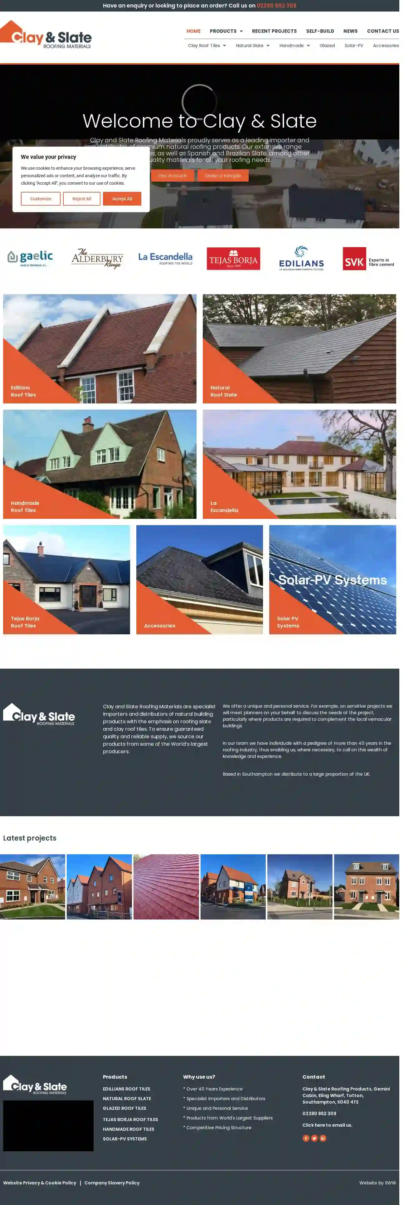 Clay And Slate Roofing Products