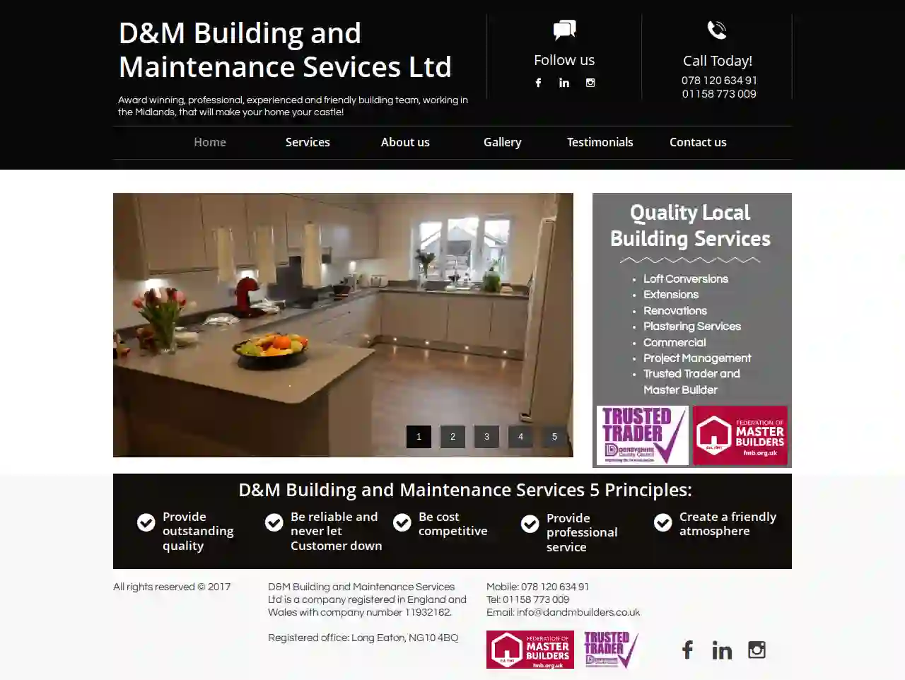 D&M Building and Maintenance Services Ltd