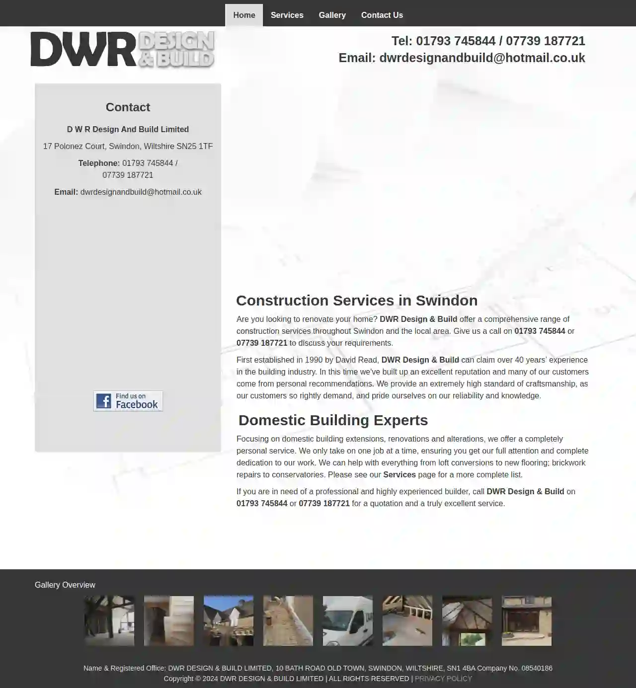 D W R Design And Build Limited