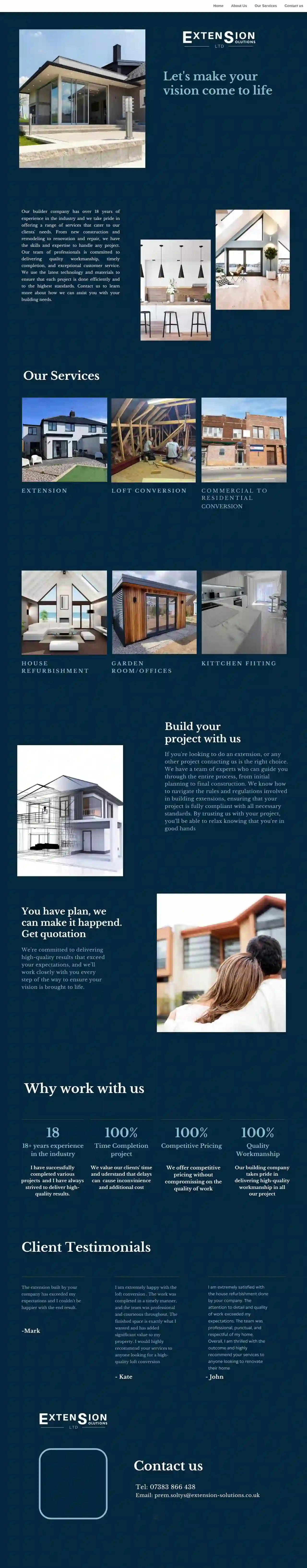 Extension Solutions Essex Limited