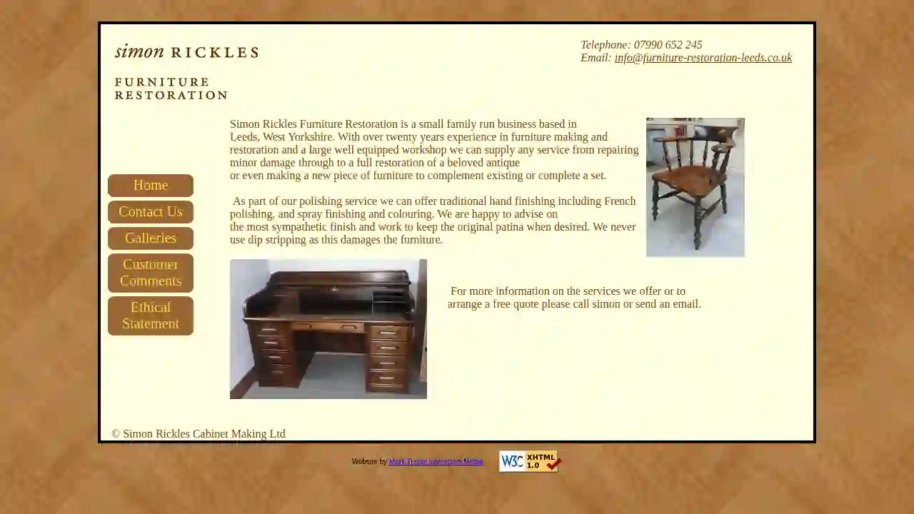 Simon Rickles Furniture Restoration