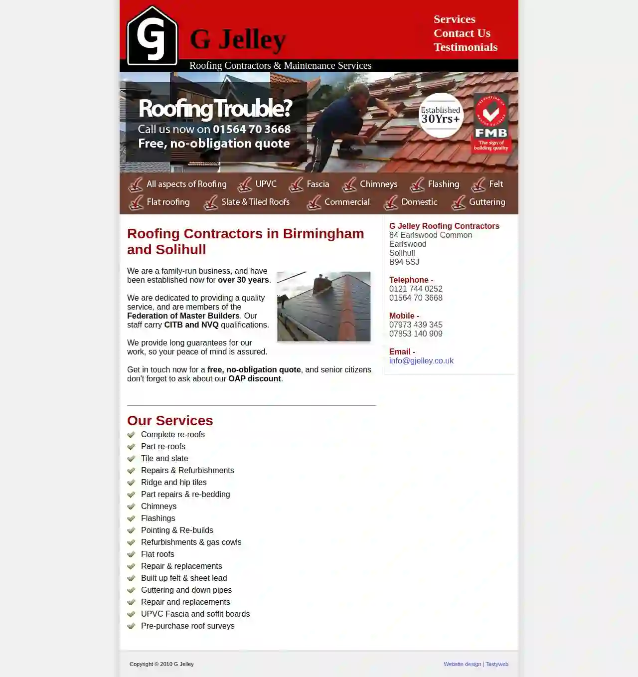 G. J. Jelley Roofing Contractors