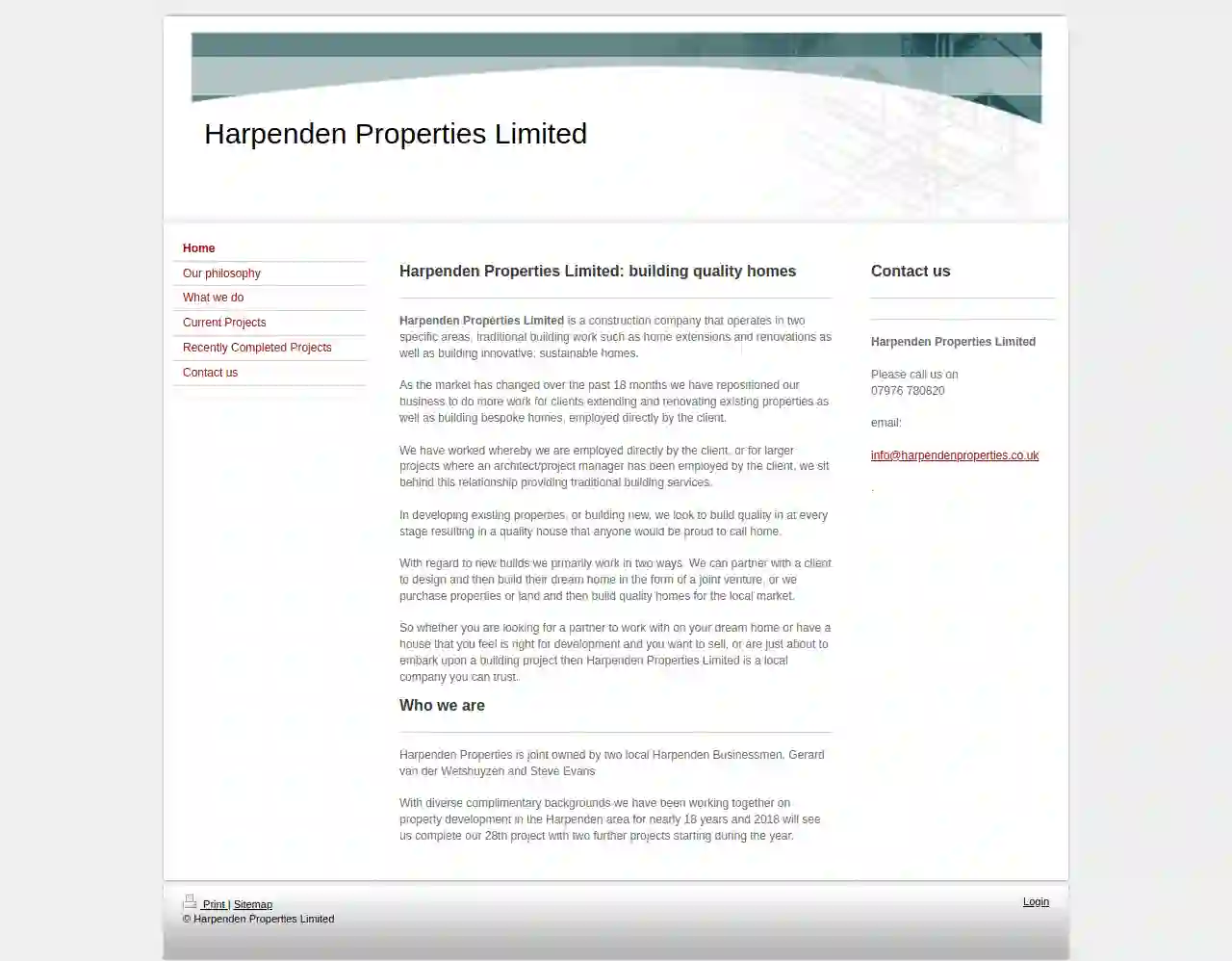 Harpenden Properties Limited