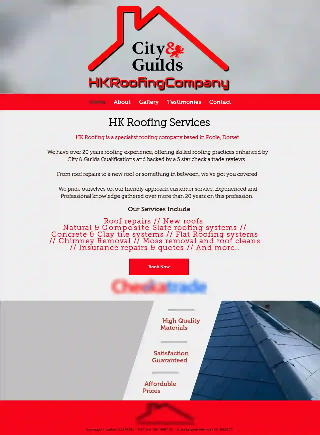 HK Roofing Company Limited