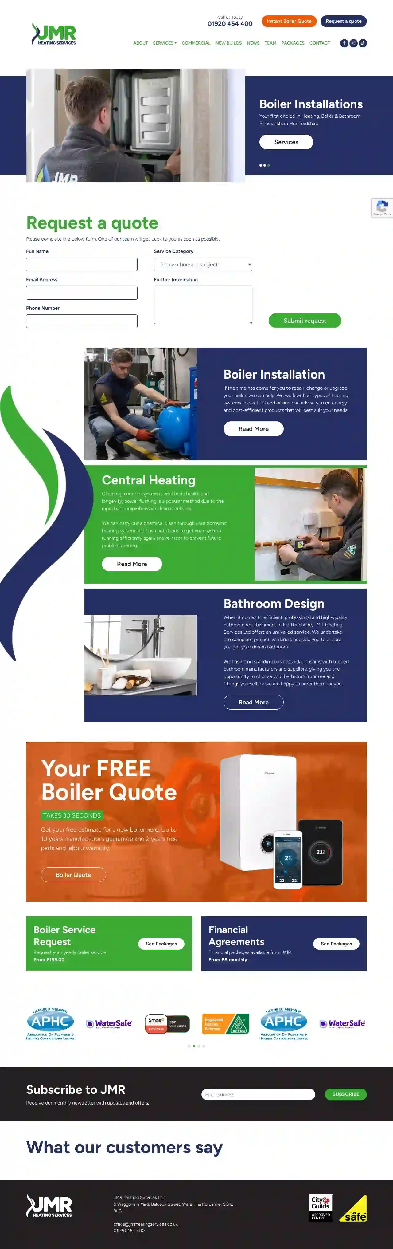 JMR Heating Services Ltd