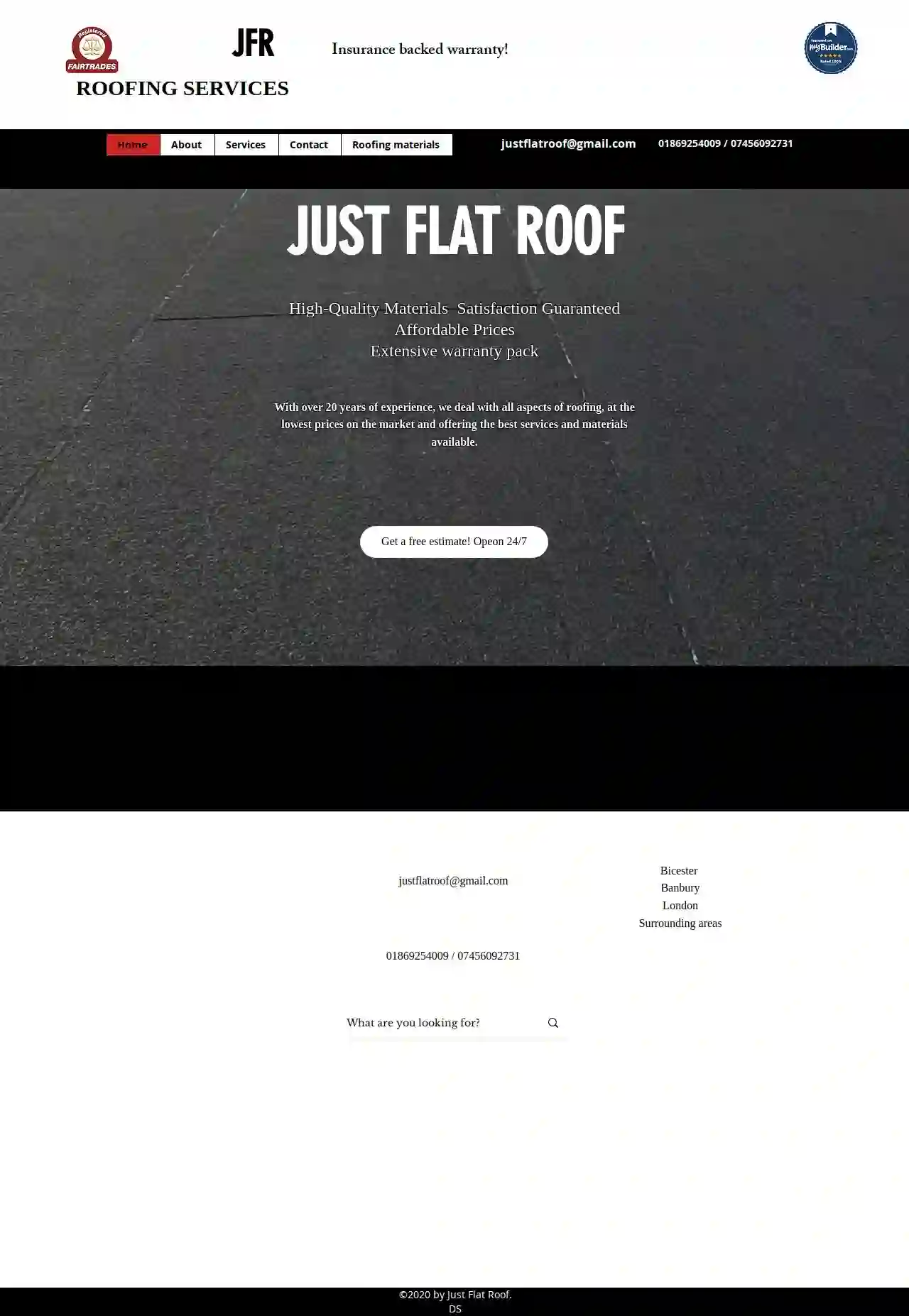 Just Flat Roof Ltd- Banbury