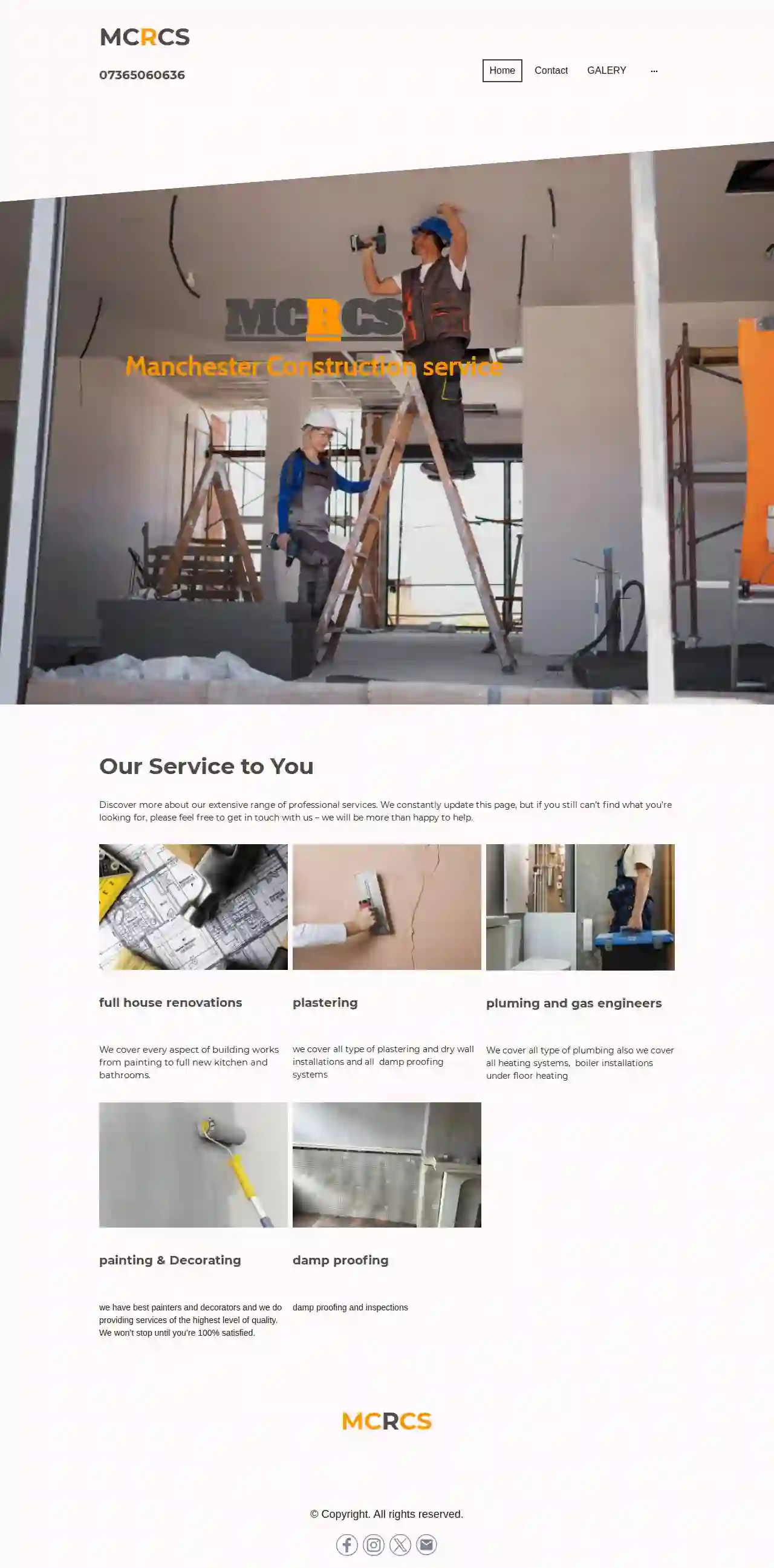 Manchester construction services