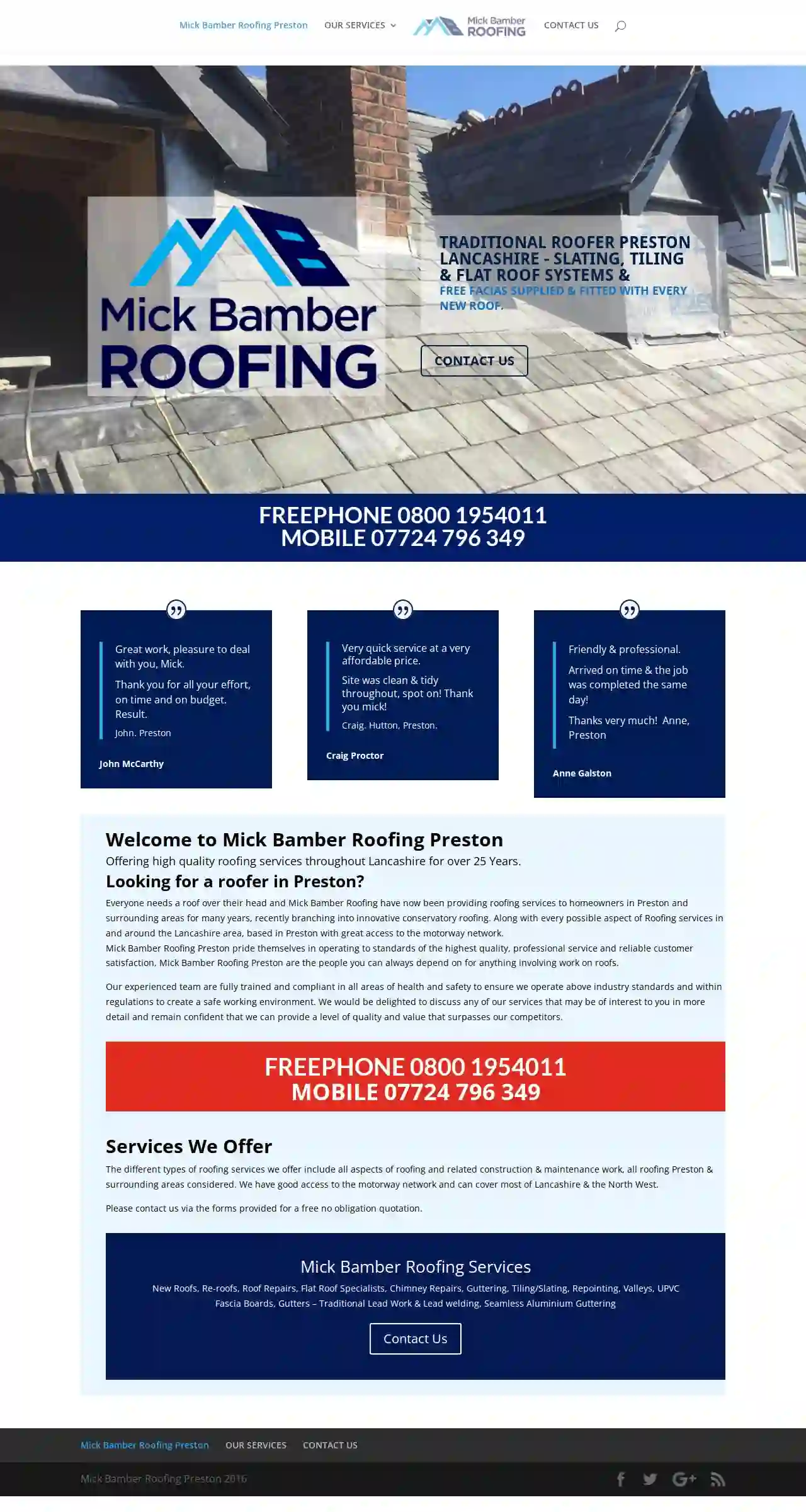 Mick Bamber Roofing Ltd