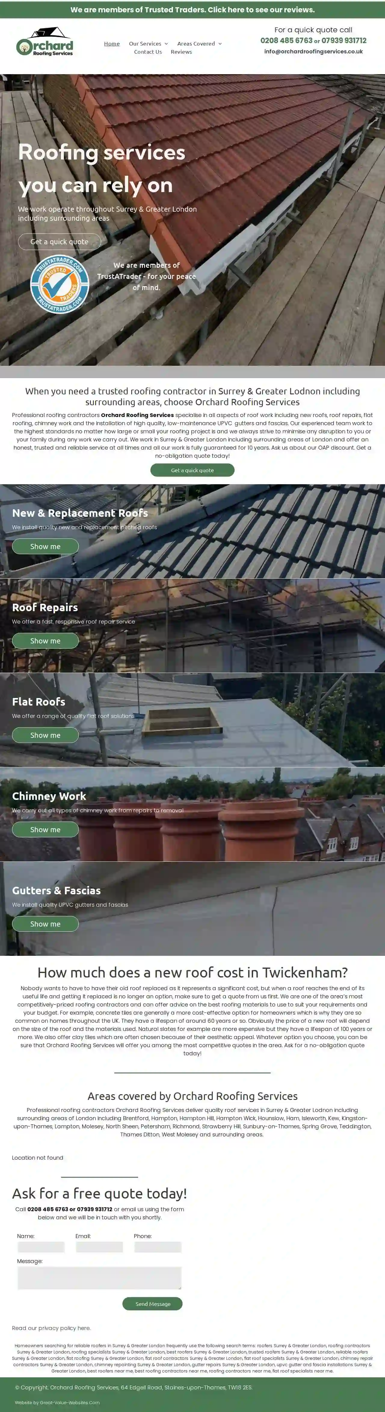 Orchard Roofing Services Ltd