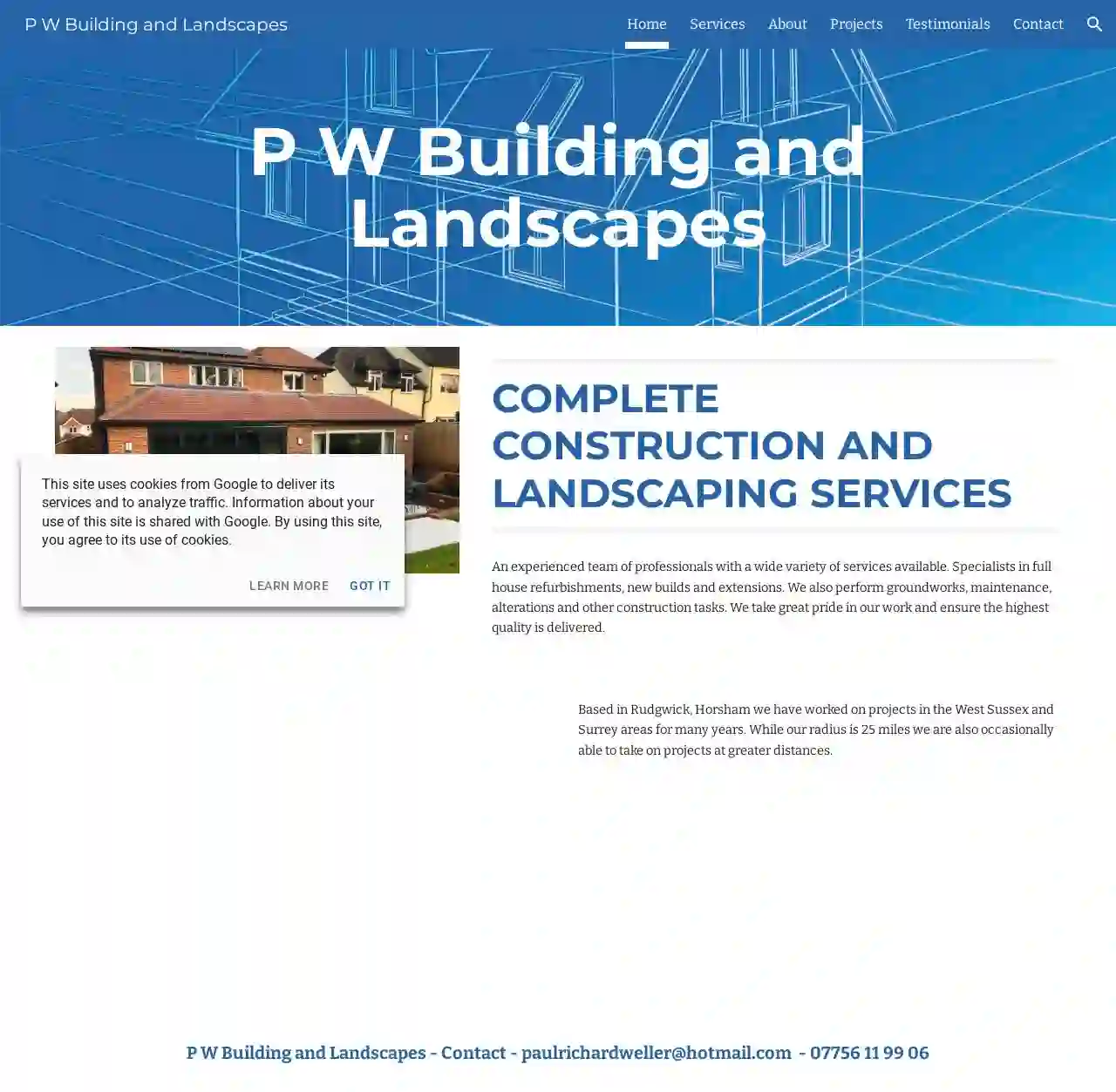 P W Building and Landscapes