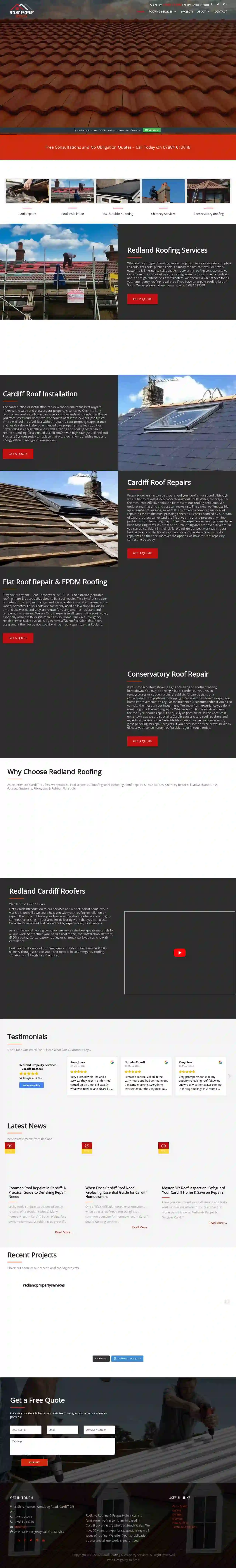 Redland Property Services Cardiff Roofers