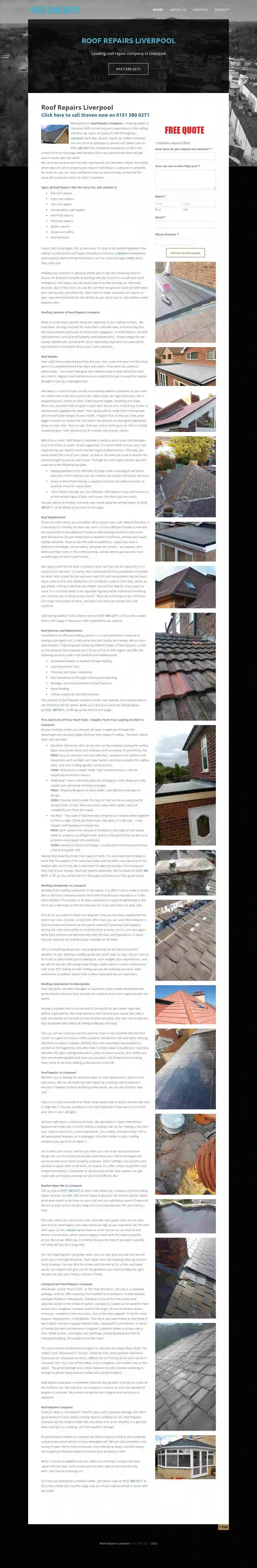 Roofing Liverpool Contactors