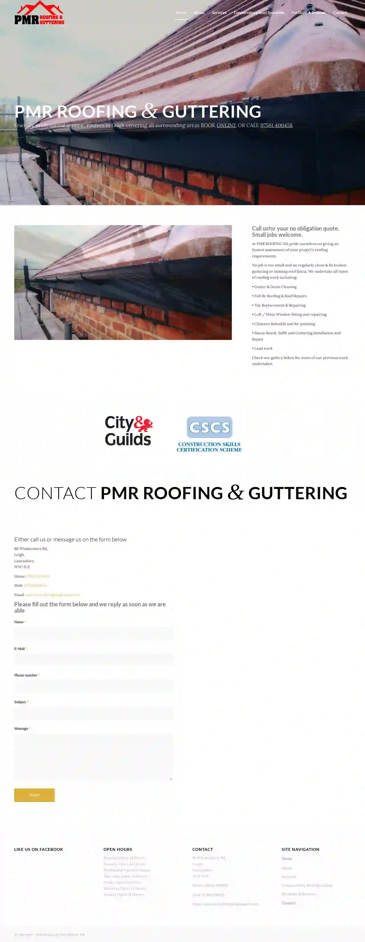 P M R Roofing & Guttering