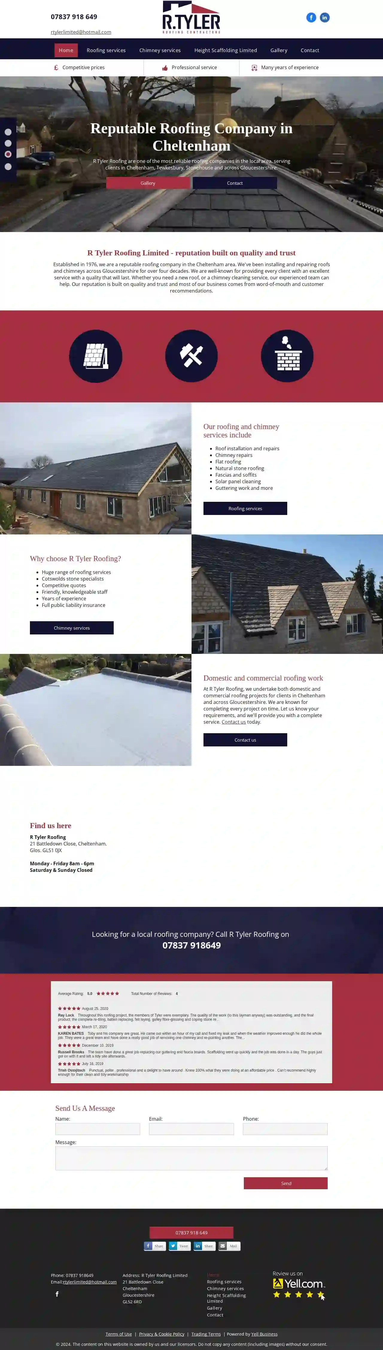 R Tyler Roofing Limited