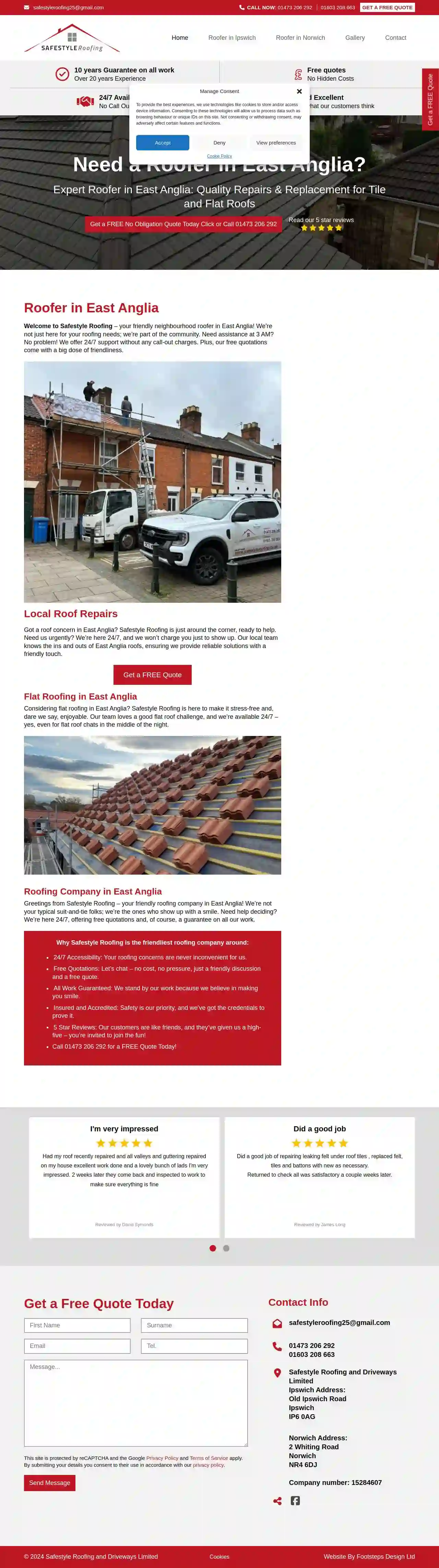 Safestyle Roofing Ipswich