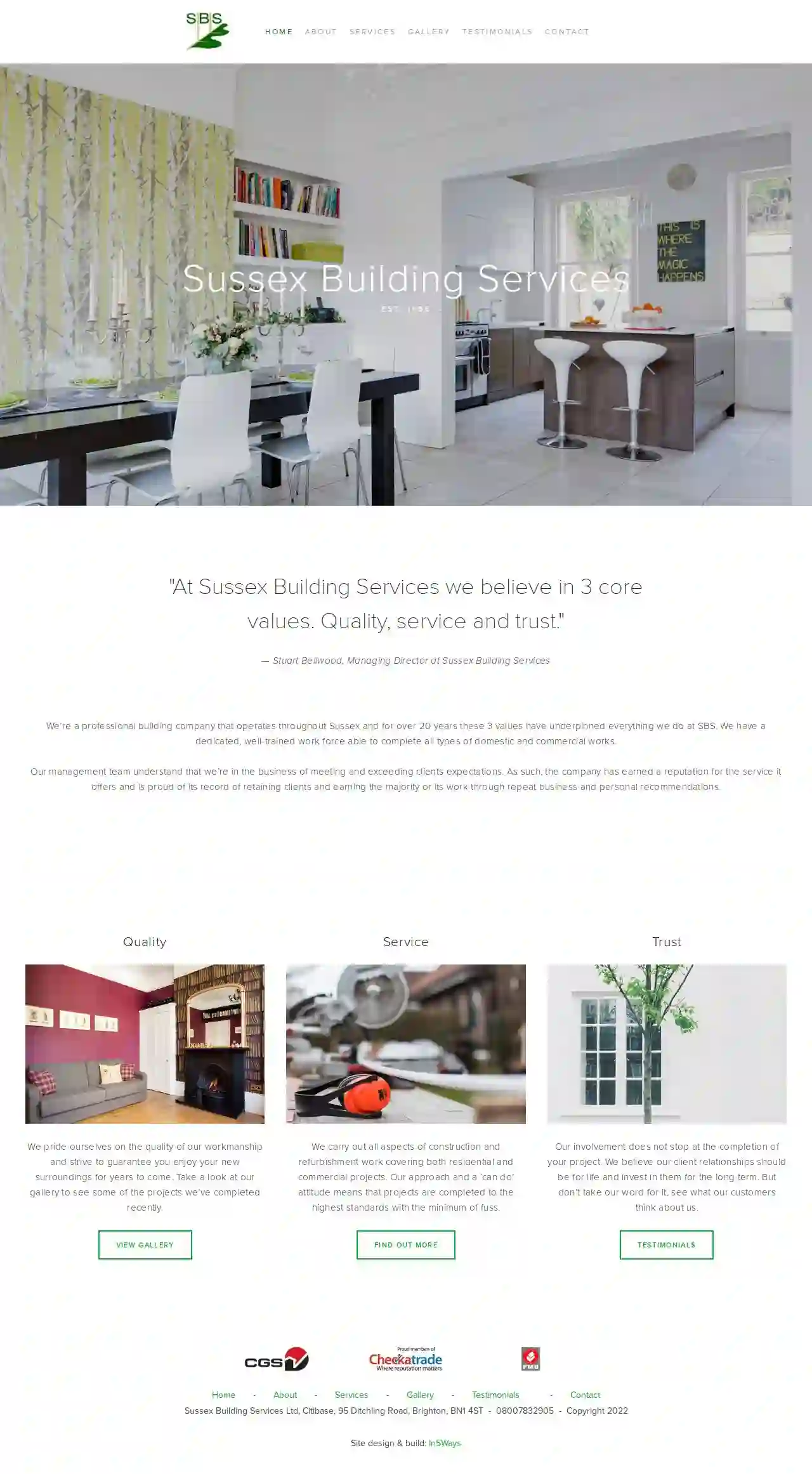 Sussex Building Services (Brighton) Ltd