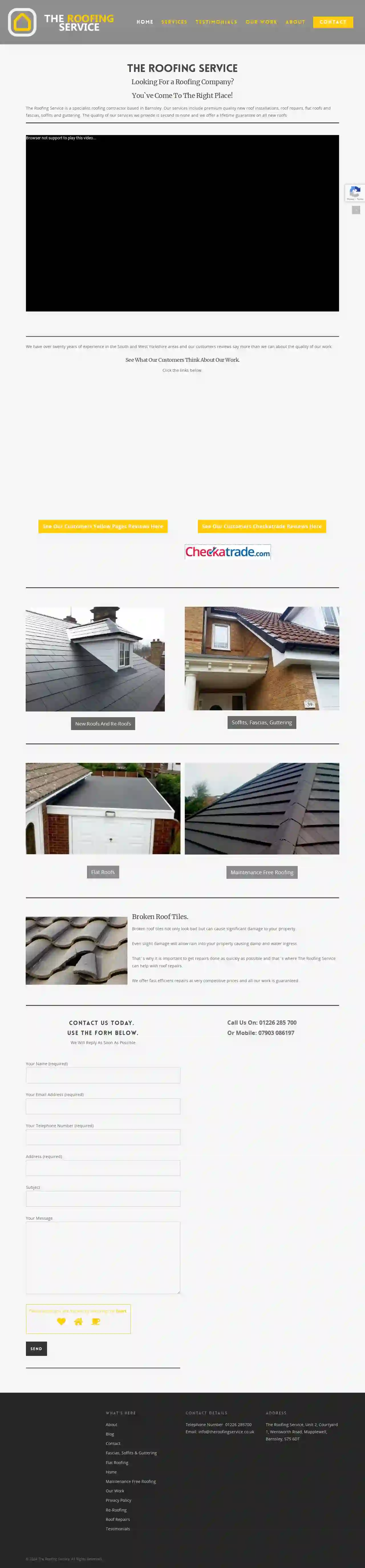 The Roofing Service