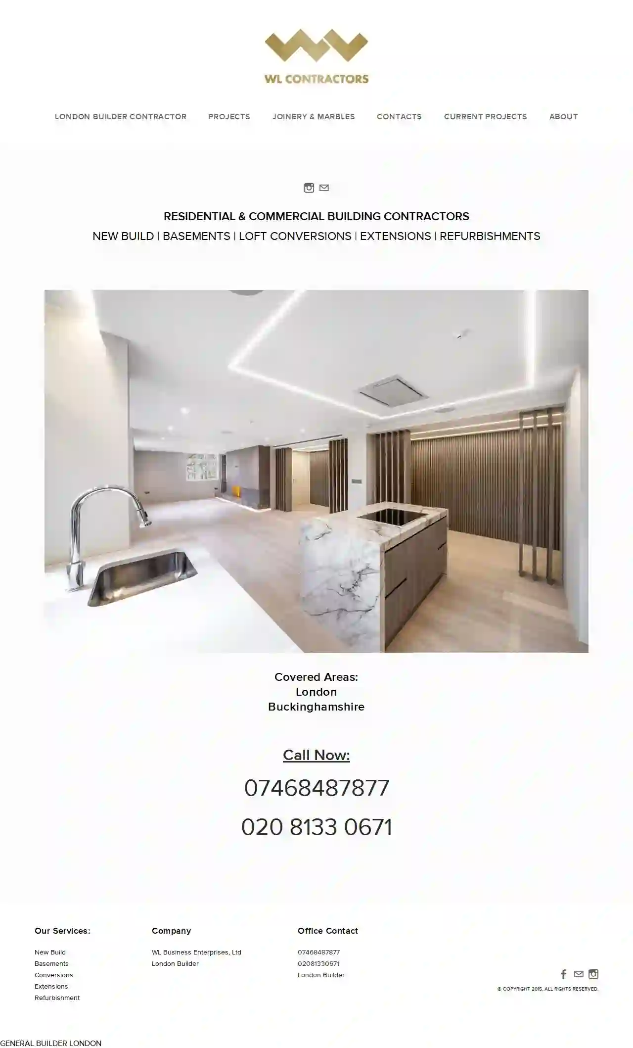 Wl contractors london - Builder