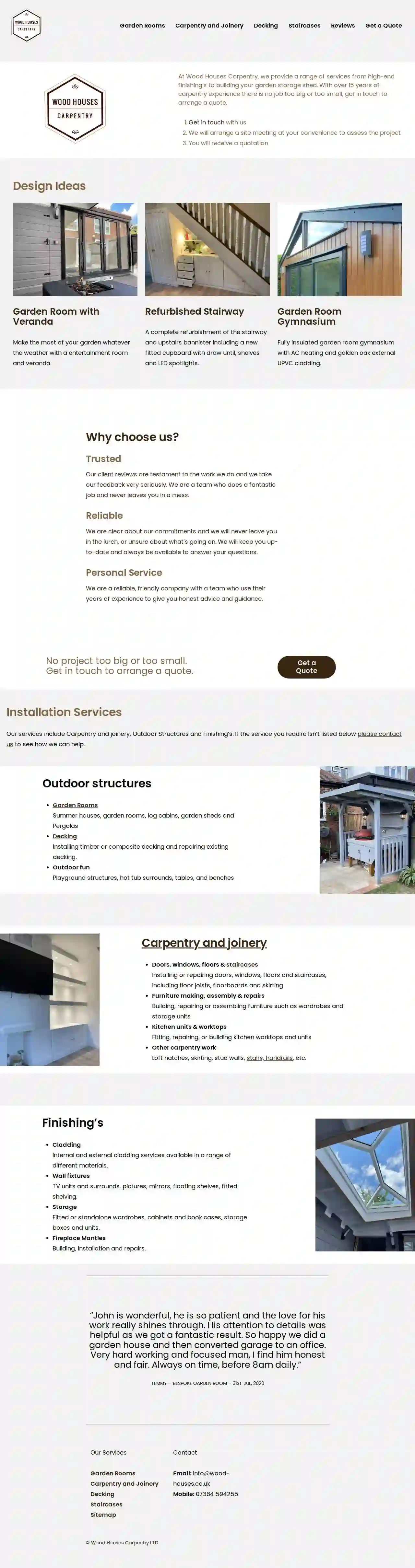 Woodhouses Carpentry Ltd